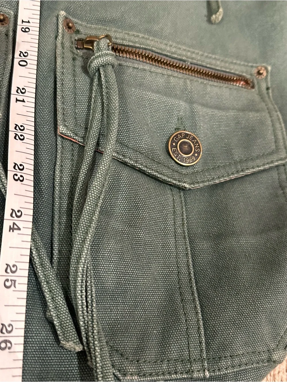 GAP Vintage y2k denim utility shoulder bag